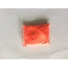Polvo de pigmento fotoluminiscente con color naranja